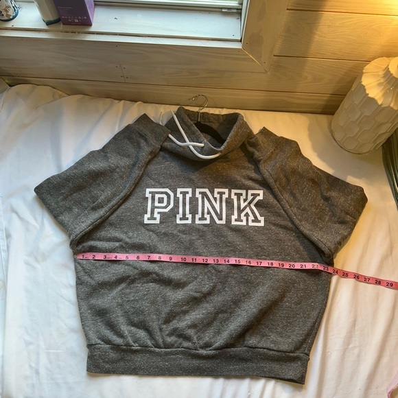 Victoria's Secret PINK Charcoal Cowl Neck Sweater - Picture 5 of 5